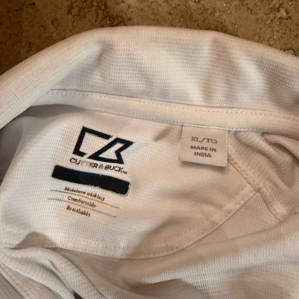 Cutter & Buck White TCU Horned Frogs Polo – Size XL 🐸✨ - Picture 4 of 4